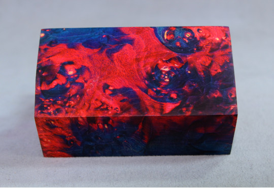 Stabilized Maple Burl Wood Mod Block